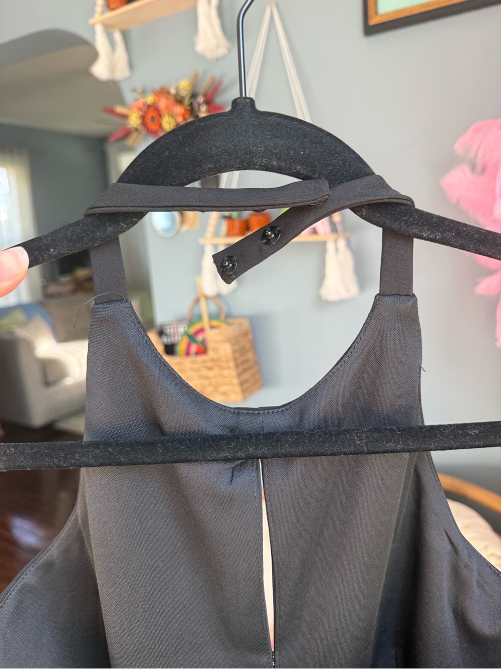 Mable Rhinestone Bow Halter - Picture 4 of 6